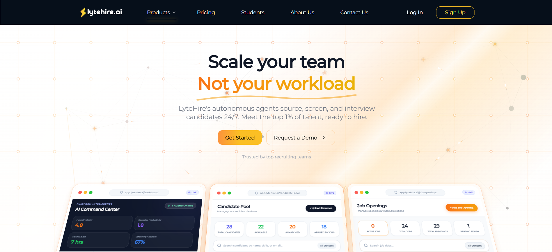 LyteHire AI project overview