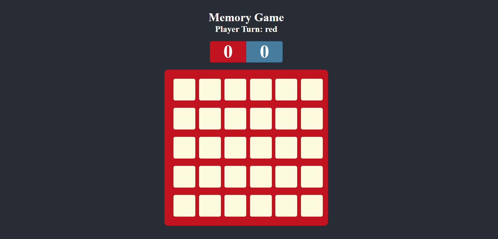 Memory Game